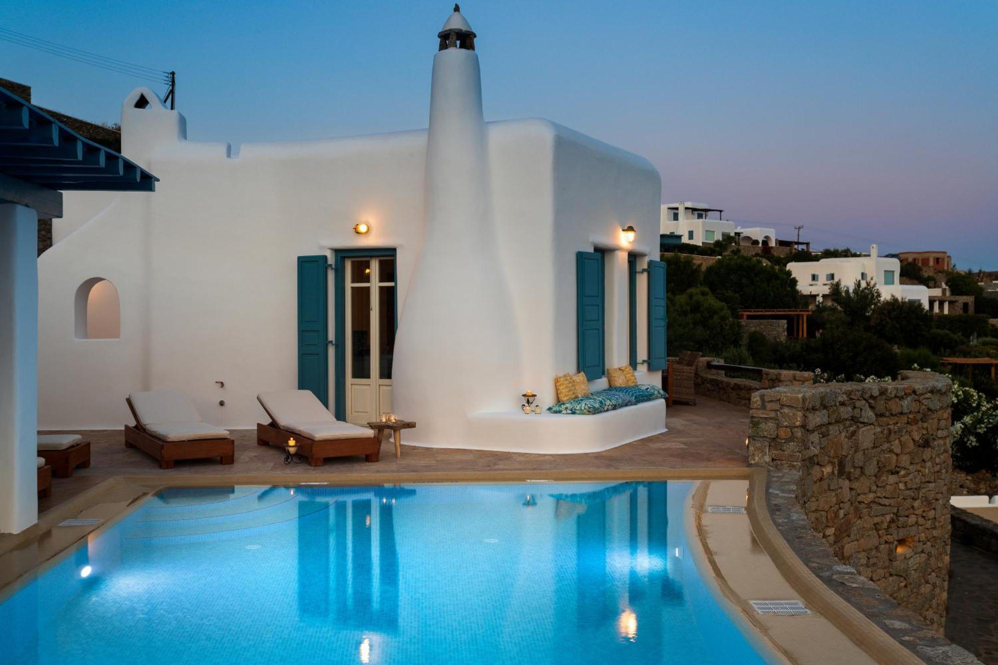 Agl Luxury Villas Mykonos Town Экстерьер фото